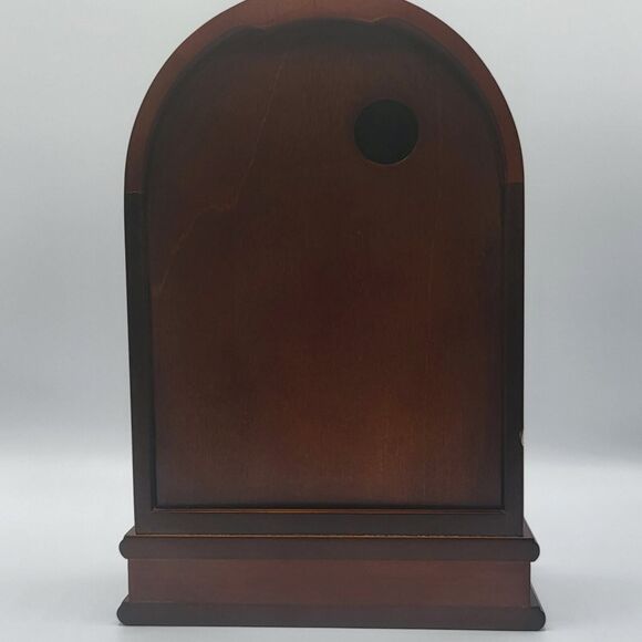 Bulova Hardwick Clock, Table top, Walnut Brown - Picture 3 of 4
